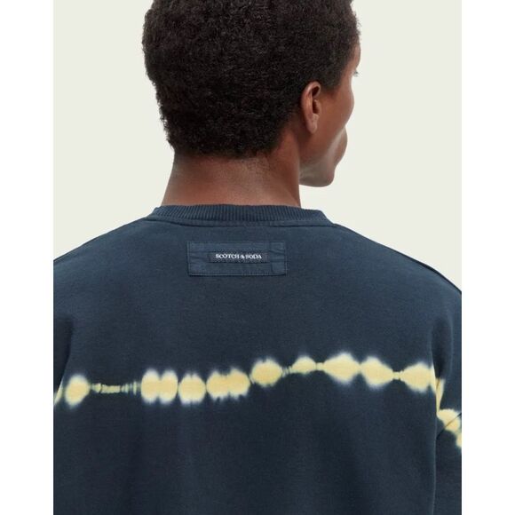 Scotch & Soda Tie-Dye Felpa Crewneck Sweatshirt - Picture 4 of 10